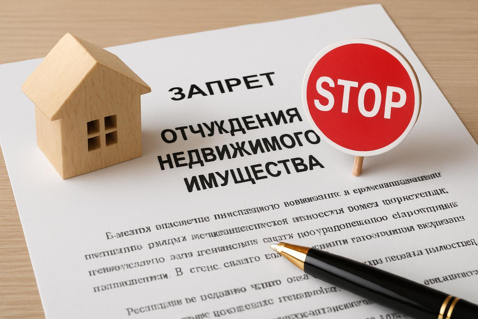 Как сделать полный запрет на продажу квартиры или дома?. Что означает запрет на отчуждение недвижимого имущества